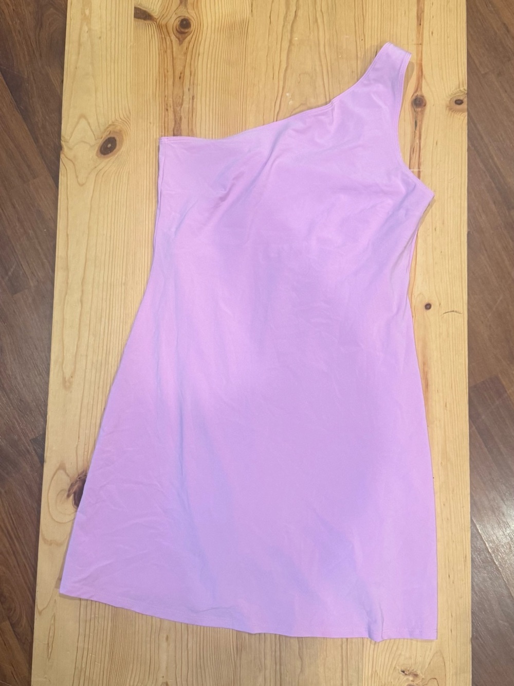 Abercrombie & Fitch One-Shoulder Lilac/Pastel Purple Dress